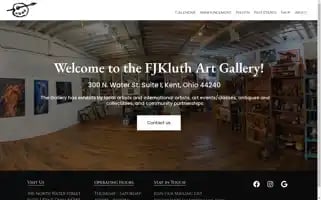 Fjkluthartgallery.com Screenshot 2024-05-18 08:52:20