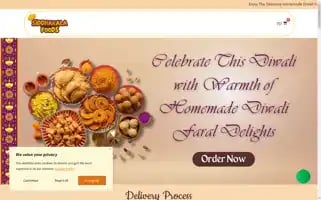 Siddhakalafoods.store Screenshot 2024-05-27 16:36:40