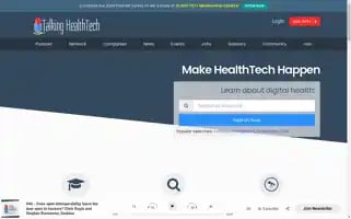 Talkinghealthtech.com Screenshot 2024-06-16 14:42:54