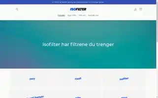 Isofilter.no Screenshot 2024-05-03 11:46:13