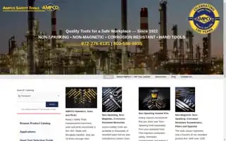 Ampcosafetytools.com Screenshot 2024-06-13 18:50:51