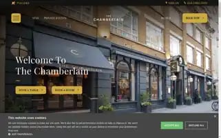 Thechamberlainhotel.co.uk Screenshot 2024-04-25 21:42:12