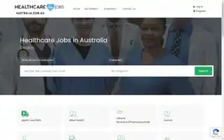 Healthcarejobsaustralia.com.au Screenshot 2024-05-20 16:07:18