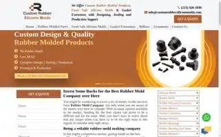 Customrubbersiliconemolds.com Screenshot 2024-06-13 22:37:46