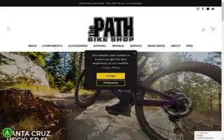 Thepathbikeshop.com Screenshot 2024-06-13 01:39:11