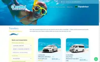 Cozumeltravelandtours.com Screenshot 2024-04-19 10:36:50