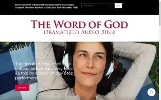 Wordofgodaudiobible.com Screenshot 2024-07-04 08:25:07
