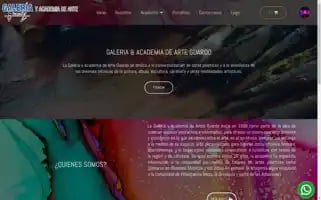 Galeriayacademiadeartesguardo.com Screenshot 2024-05-20 10:35:10