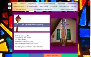 Stpaulslutheranfamily.com Screenshot 2024-07-07 00:01:45