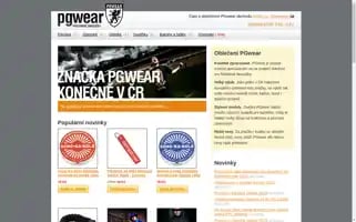 Pg-wear.cz Screenshot 2024-07-09 08:41:39