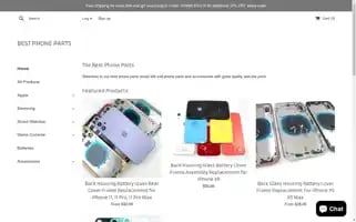 Bestphoneparts.com Screenshot 2024-04-18 11:35:30
