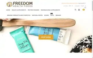 Freedomhealthfoods.com.au Screenshot 2024-05-09 19:17:25