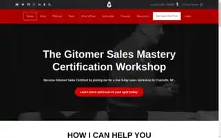 Gitomer.com Screenshot 2024-07-09 06:26:31