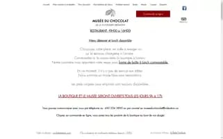 Lemuseeduchocolatdelaconfiseriebromont.com Screenshot 2024-07-04 00:47:24