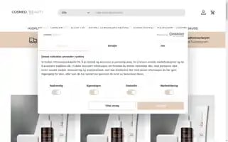 Cosmedbeautyshop.no Screenshot 2024-06-18 01:30:27