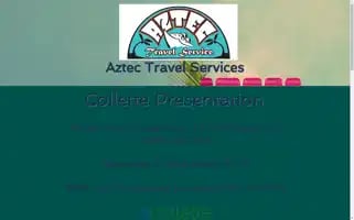 Aztectravelservices.com Screenshot 2024-04-17 10:00:36