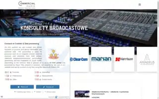 Commercialaudio.pl Screenshot 2024-05-23 02:20:49
