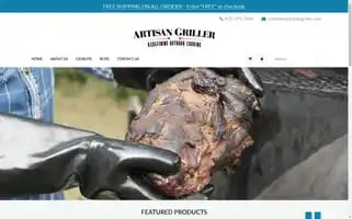 Artisan-griller.myshopify.com Screenshot 2024-05-05 16:52:12