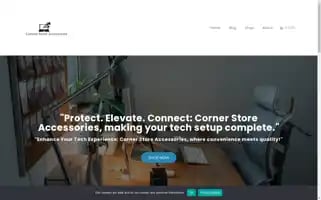 Cornerstoreaccessories.com Screenshot 2024-05-26 00:14:50