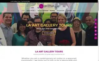 Losangelesartgallerytours.com Screenshot 2024-04-23 08:23:10