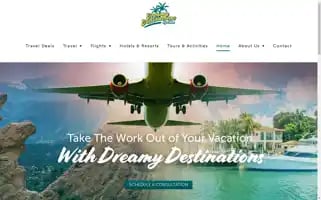 Dreamydestinationsbyellen.com Screenshot 2024-04-26 22:30:10