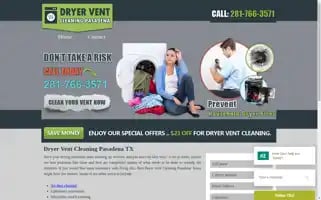 Dryerventcleaningpasadena.com Screenshot 2024-07-05 17:52:53