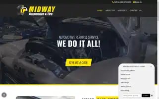 Midwaytireandmuffler.com Screenshot 2024-05-16 07:51:03