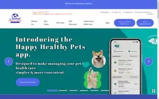 Animalmedicalcentercopperascove.com Screenshot 2024-05-15 11:47:31