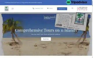 Caribbeanhistoricaltours.com Screenshot 2024-04-15 09:53:15