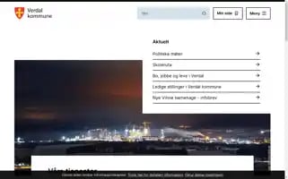 Verdal.kommune.no Screenshot 2024-07-01 14:02:43