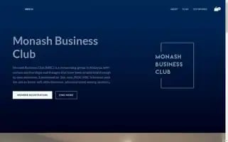 Monashbusinessclub.com Screenshot 2024-05-23 23:15:07