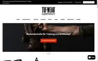Tufwear-germany.de Screenshot 2024-04-27 09:27:22