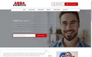 Abbaeyecare.com Screenshot 2024-05-08 09:27:31