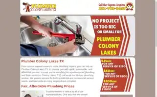 Plumbercolonylakes.com Screenshot 2024-05-16 13:03:49