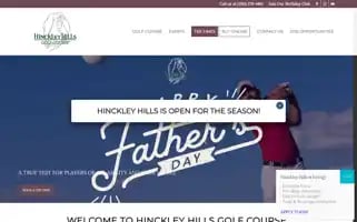 Hinckleyhillsgolf.com Screenshot 2024-06-12 17:20:31