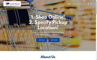 Namebrandliquidations.com Screenshot 2024-05-16 09:22:17