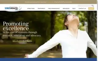 Sinushealth.com Screenshot 2024-07-06 03:33:16