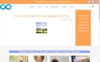 Covidsurvivorbracelets.com Screenshot 2024-05-18 09:42:14