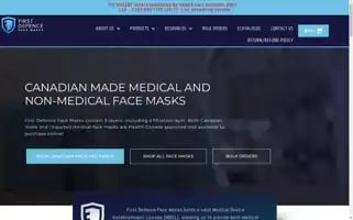 Firstdefencefacemasks.com Screenshot 2024-06-12 07:20:07