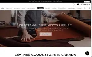 Artizannileather.com Screenshot 2024-05-22 07:13:28