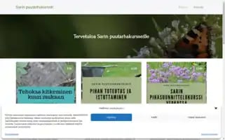 Sarinpuutarhakurssit.fi Screenshot 2024-05-23 20:09:14