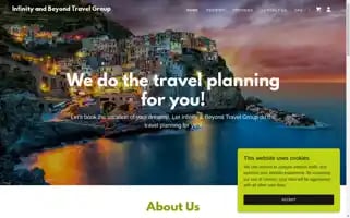 Infinityandbeyondtravelgroup.com Screenshot 2024-04-17 04:17:38
