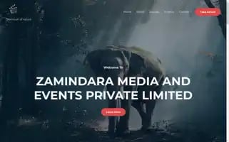 Zamindaramediaandevents.com Screenshot 2024-05-24 05:34:25