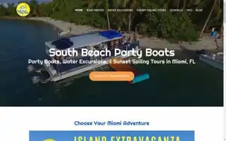 Southbeachpartyboats.com Screenshot 2024-05-14 00:34:17