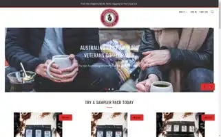Aussieveteranscoffee.com Screenshot 2024-06-17 12:33:41
