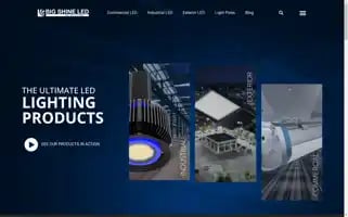 Bigshineled.com Screenshot 2024-06-11 13:24:13