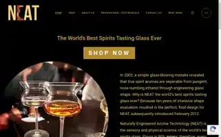 Theneatglass.com Screenshot 2024-07-04 08:54:52
