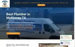 Hacklerplumbingmckinney.com Screenshot 2024-05-10 00:22:19