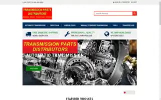 Transmissionpartsdistributors.com Screenshot 2024-05-14 14:57:15