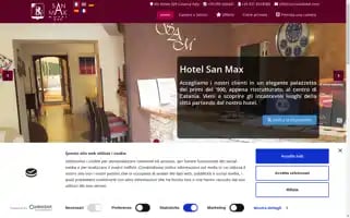 Sanmaxhotel.it Screenshot 2024-04-23 14:16:16